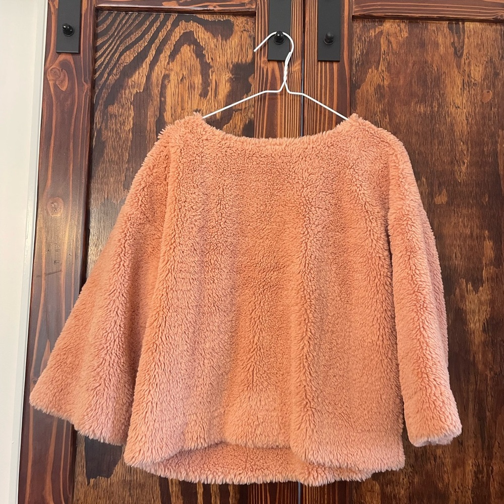Madewell pink sweater